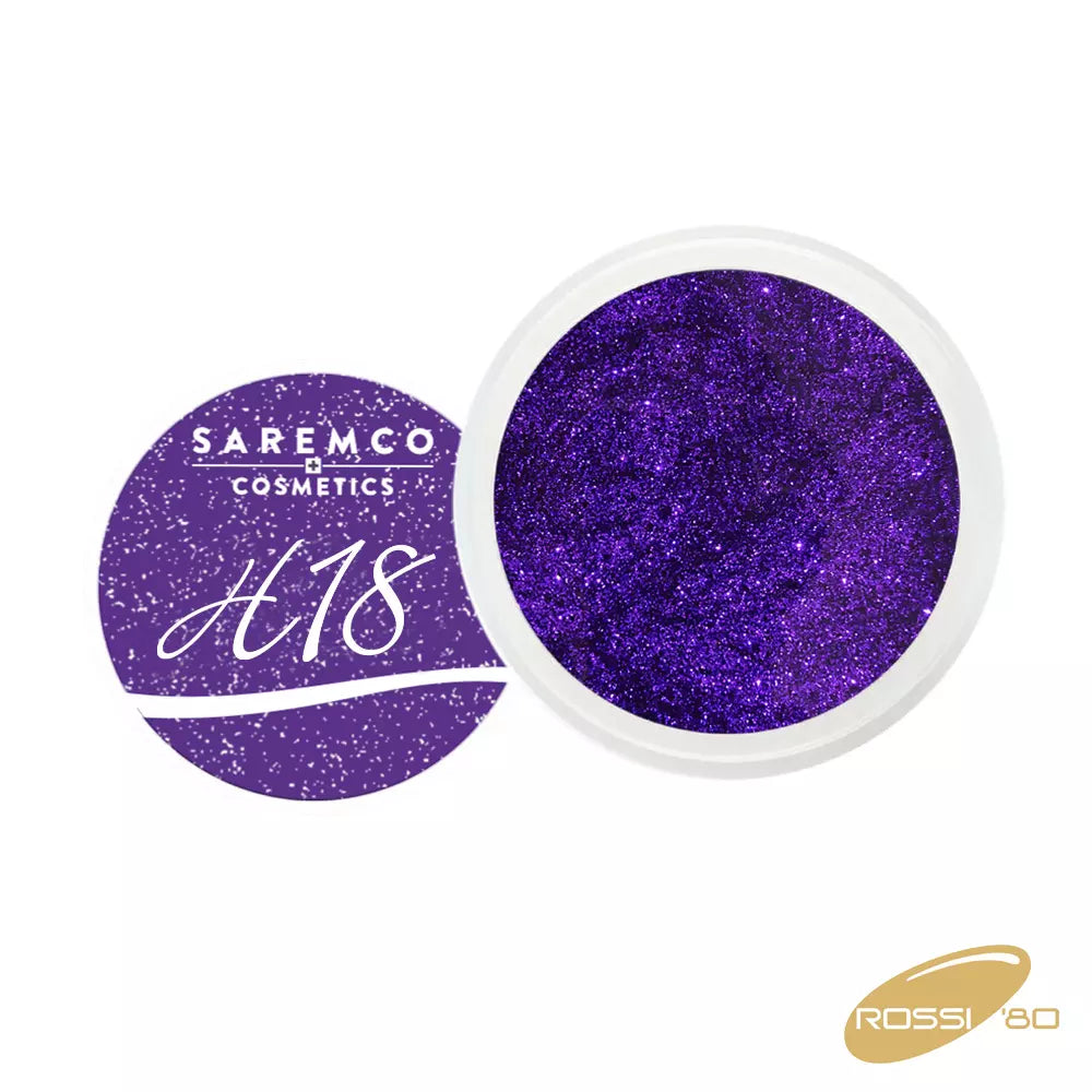 Gel color UV Ametista Glitter H18