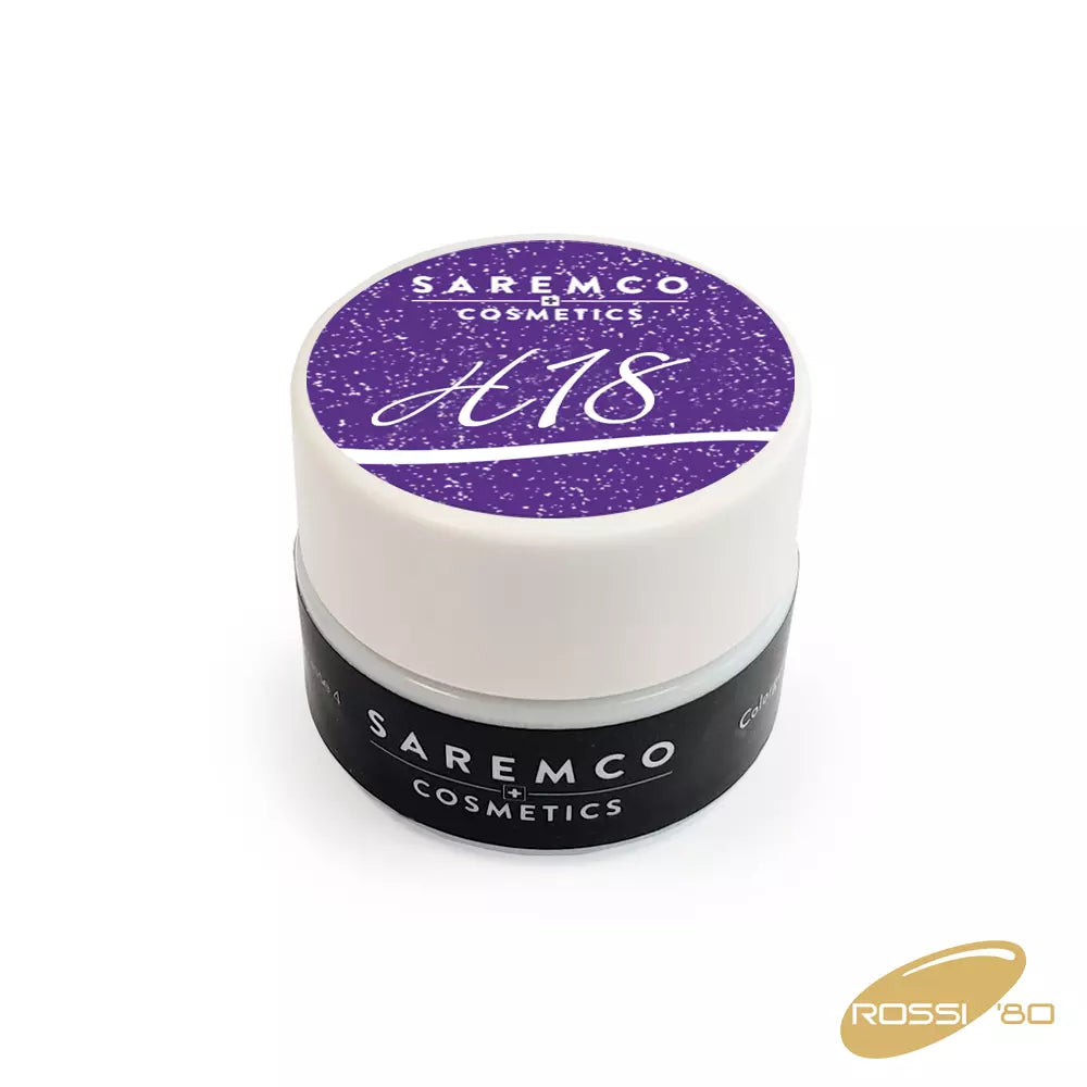 Gel color UV Ametista Glitter H18