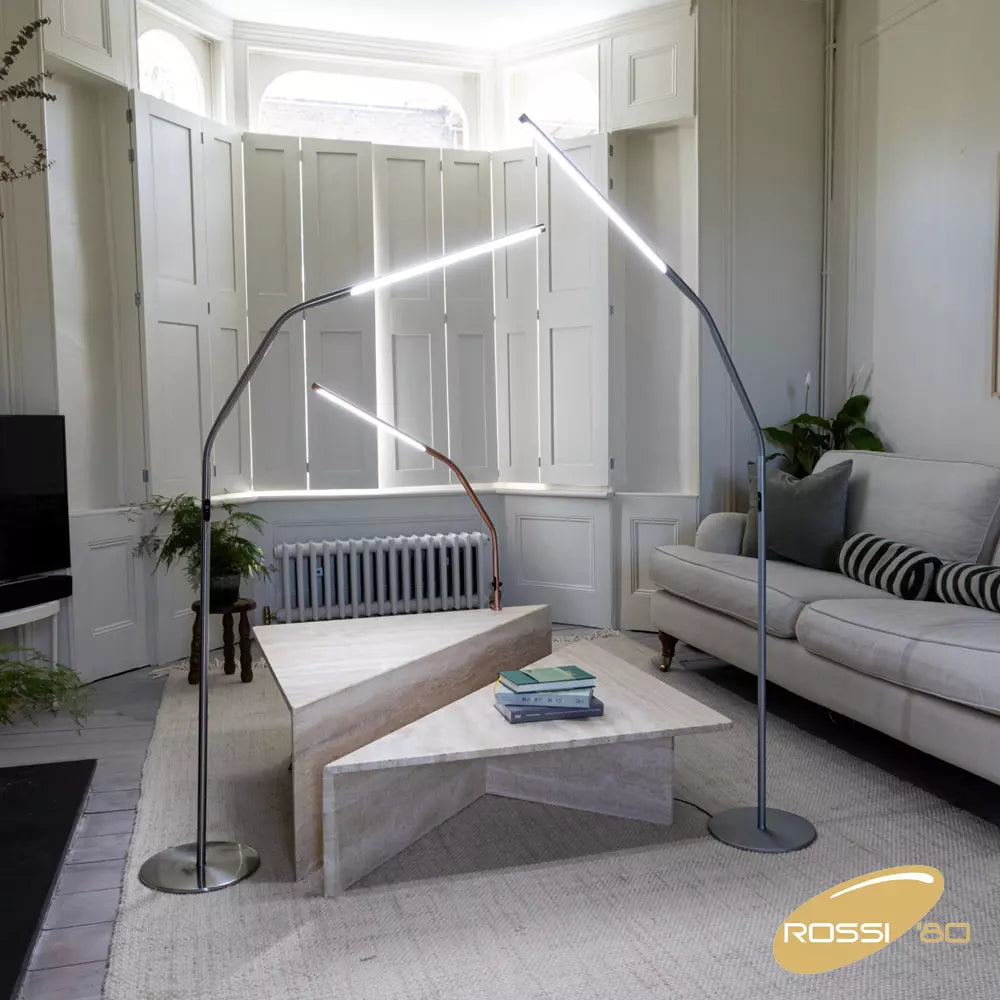Slimline 4 Ice Grey - Lampada da terra