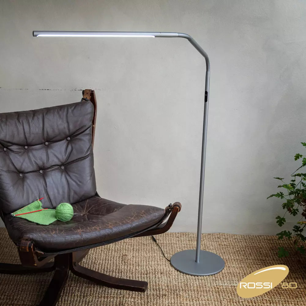 Slimline 4 Ice Grey - Lampada da terra