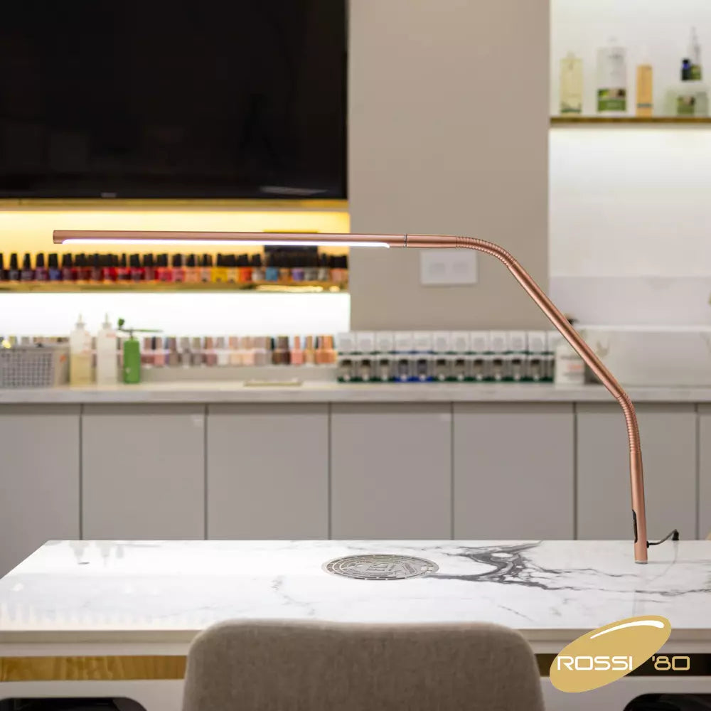 Slimline 4 Rose Gold - Lampada da tavolo