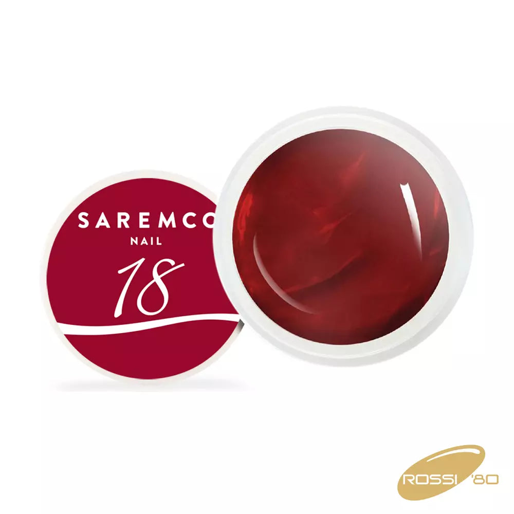 18 rouge profond