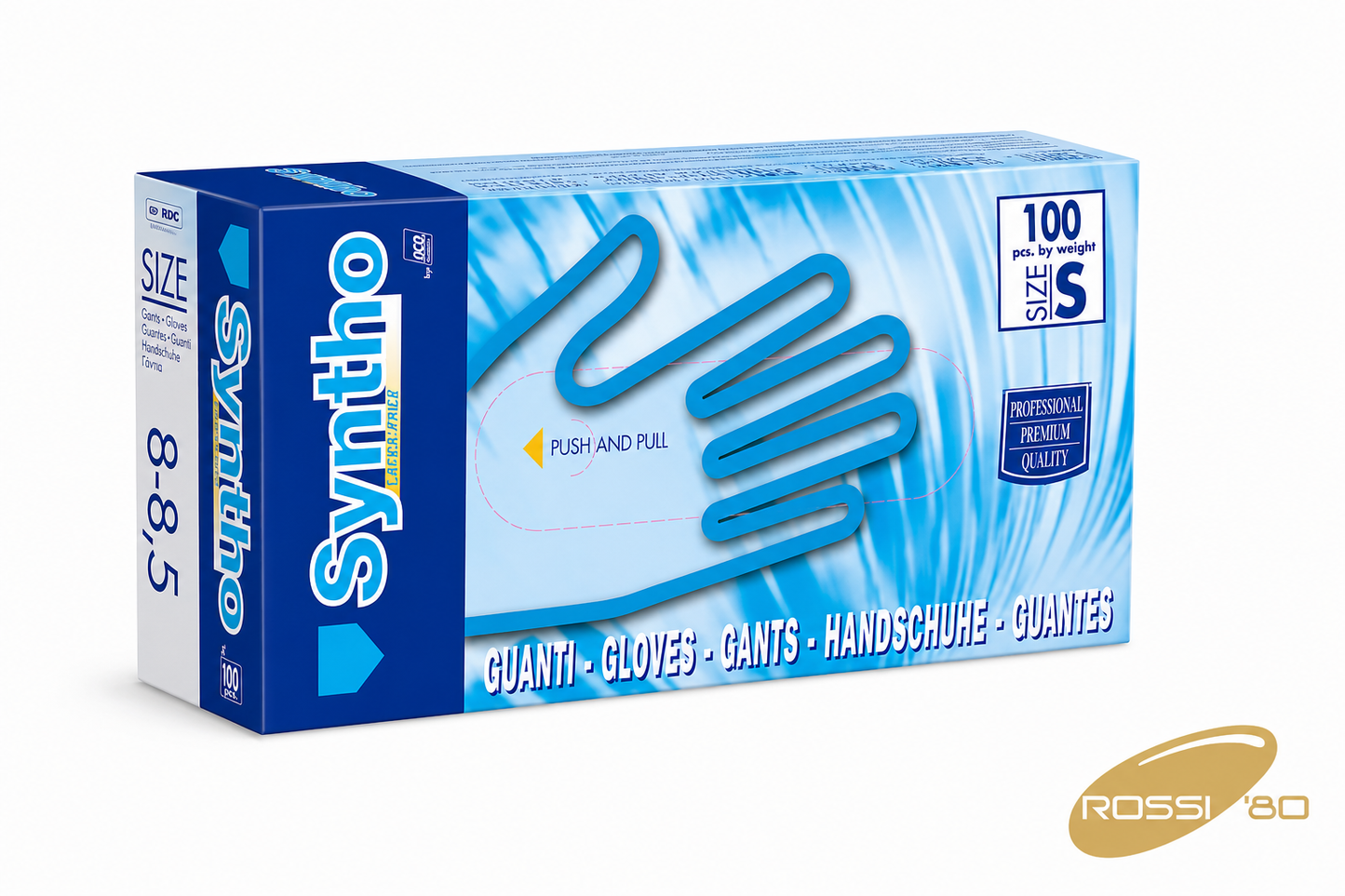 Guanti monouso in nitrile  premium Azzurro