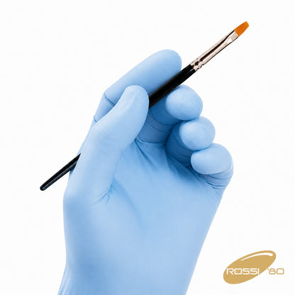 Guanti monouso in nitrile  premium Azzurro