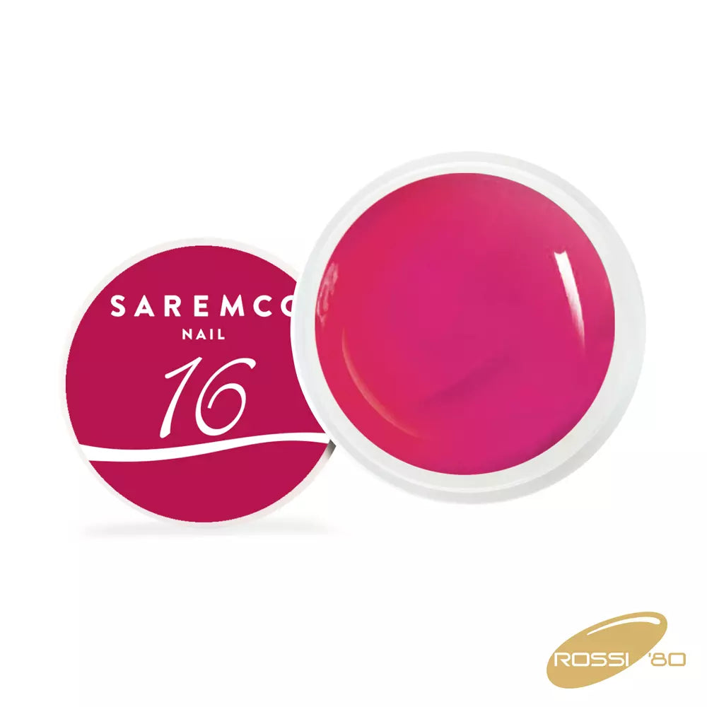 16 rose foncé