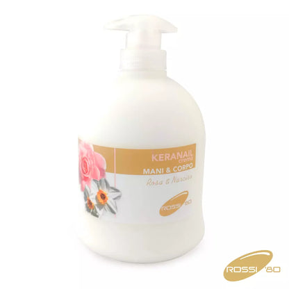Keranail Manos y Cuerpo Rosa y Narciso
